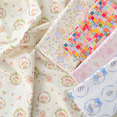 纯棉布料60支府绸手工DIY衣服服装 宝宝裙子卡通全棉面料卡通猫猫