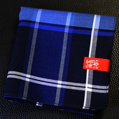 手帕男士 斜纹柔软海岛纯棉高端手绢吸汗水小方巾 日本进口重工经典