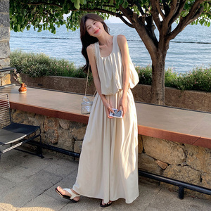 现货 夏季新款垂感度假两件套装133-5205套装P135k198图片