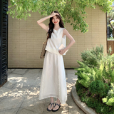 现货夏季新款背心半身裙两件套装2687套装P155K228，女装套装/套裙，浙宝133