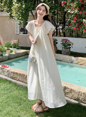 现货 夏季度假风连衣裙133-6332P115控168