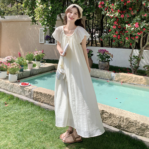 现货 夏季度假风连衣裙133-6332P115控168图片