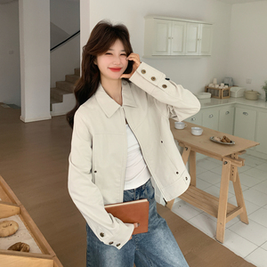 现货 春季新款女士夹克短外套7273p155控238,女装短外套,浙宝133