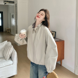 春季新款拼接抽绳花瓣领短外套7280-P165控268，女装短外套，浙宝133