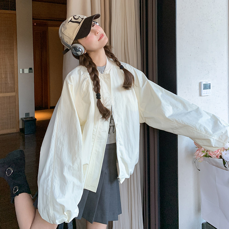 春季新款棒球服外套133-8030P145控218,女装短外套,浙宝133