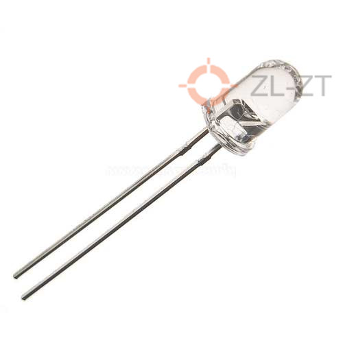 0.1W瓦F5mm直径850nm红外12mil鼎元灯芯角度可选LED灯珠发射管
