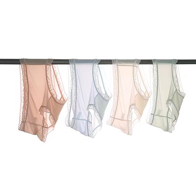 冰丝速干中腰抗菌内裤女