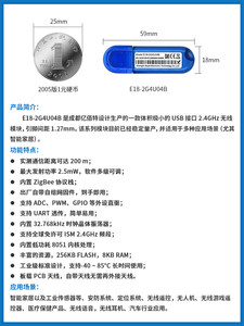 亿佰特CC2531USB Dongle Zigbee模块抓包开发工具协议分析仪2530