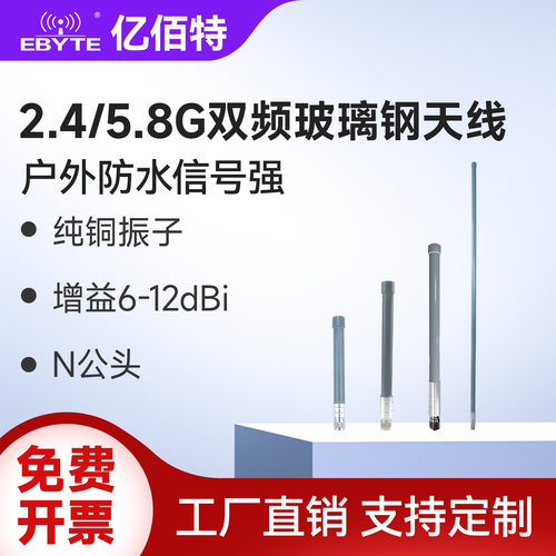 2.4G/5.8G全向玻璃钢高增益