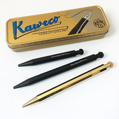 德国KAWECO专业Special系列八角铝合金黄铜文艺复古圆珠笔 包邮