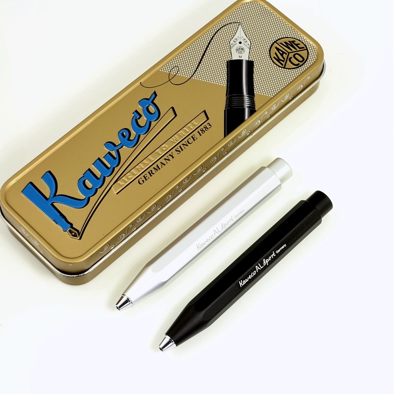 双十一包邮德国原装KAWECO运动SPORT系列铝合金系列口袋圆珠笔