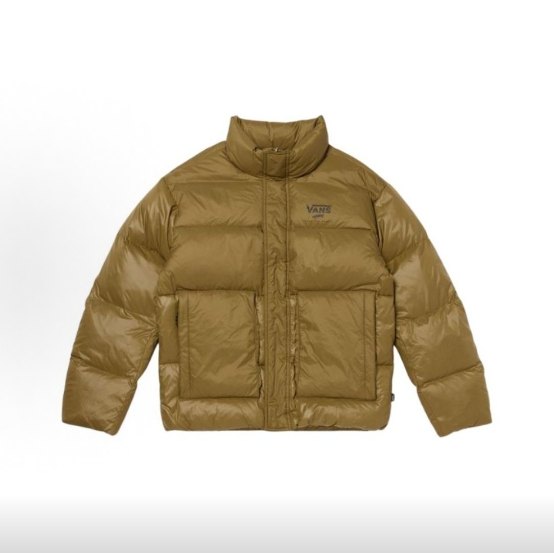 VANS正品男女同款保暖羽绒服外套面包服立领多袋防风保暖上衣偏大