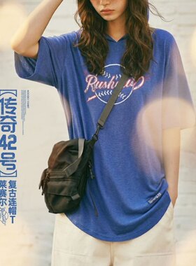 马登女士莱赛尔连帽短袖T恤