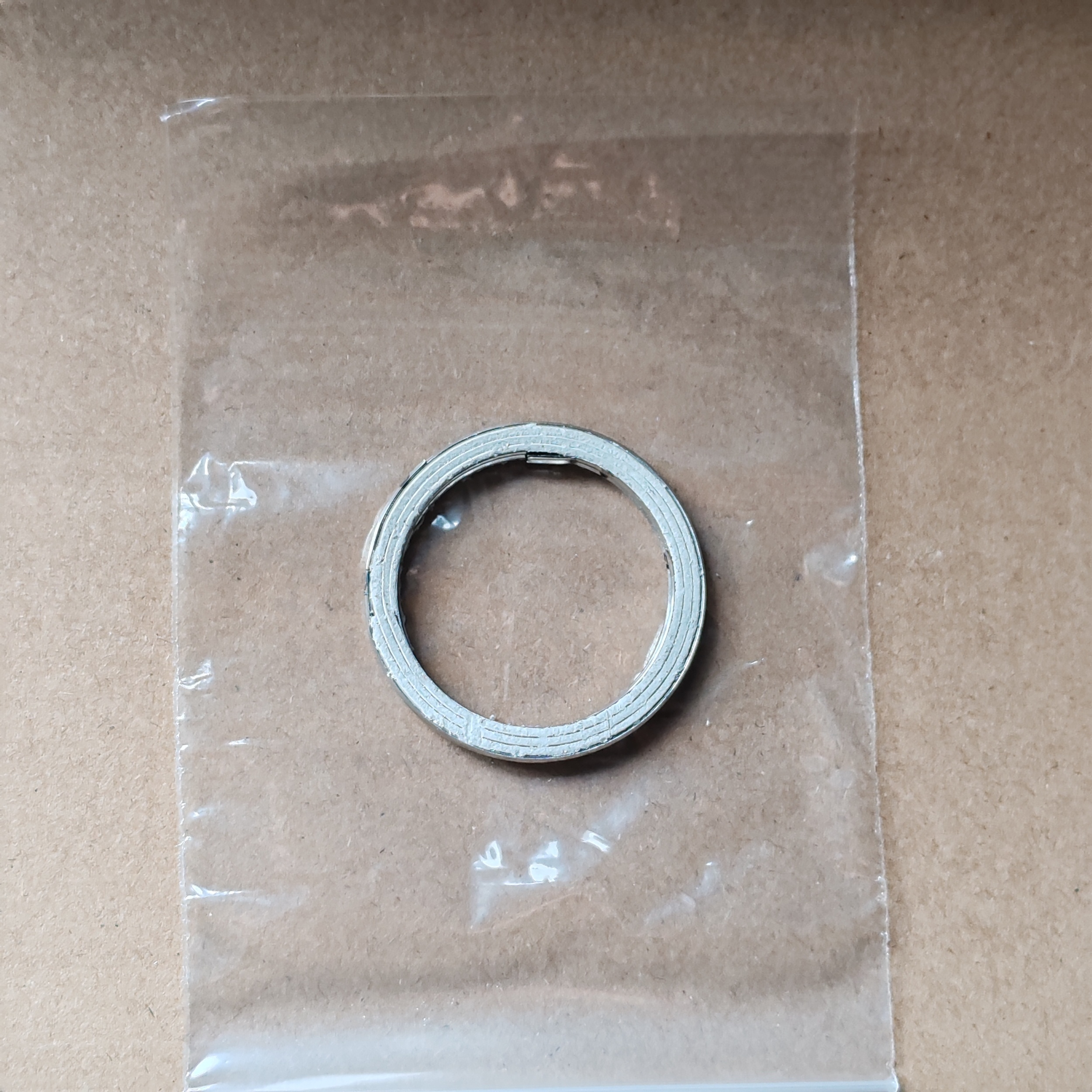 轻骑铃木摩托车配件悍骏GS125赛驰QS110消音器排气管垫子密封圈