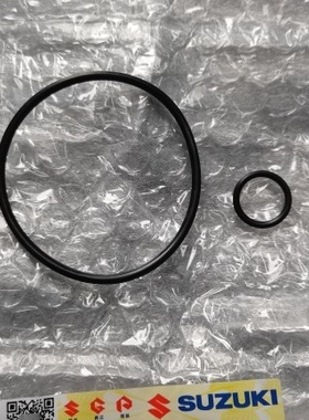 铃木QS125GSX155极客飒GT125机油滤芯盖机油滤密封圈大小O型圈