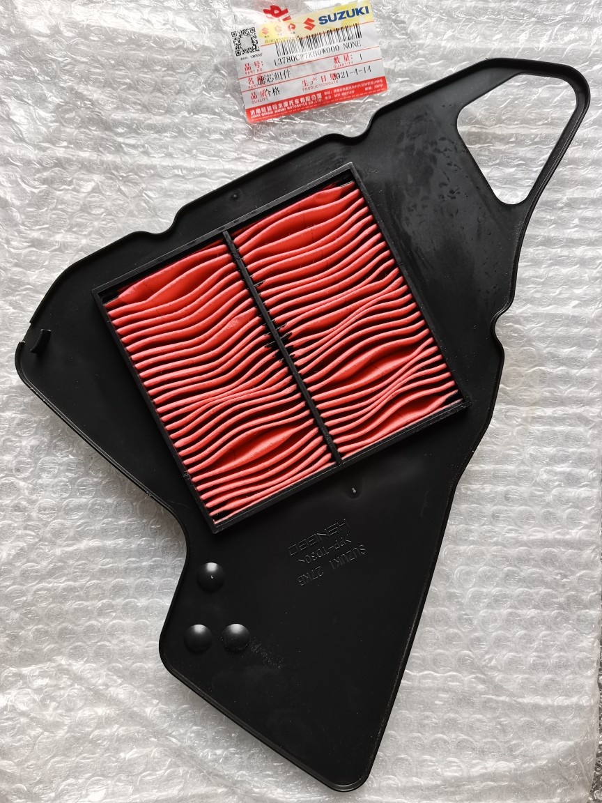 铃木摩托车配件酷道空气滤芯空滤
