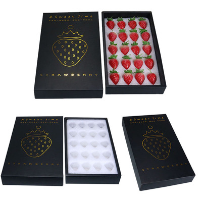 高档草莓包装盒批发价格