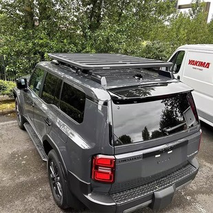 yakima车顶平台适用于LC250丰田普拉多霸道车顶行李架改装件重载