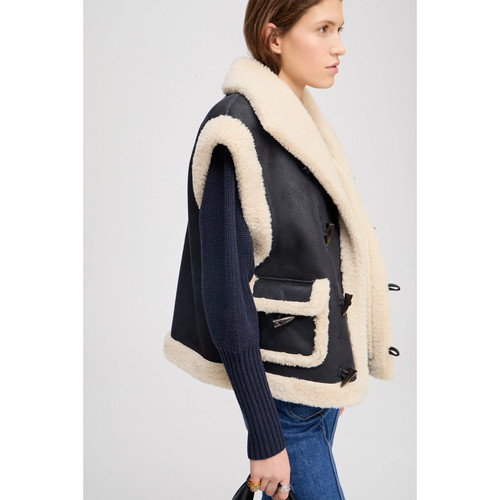 哥本哈根M 皮毛一体 环保皮草