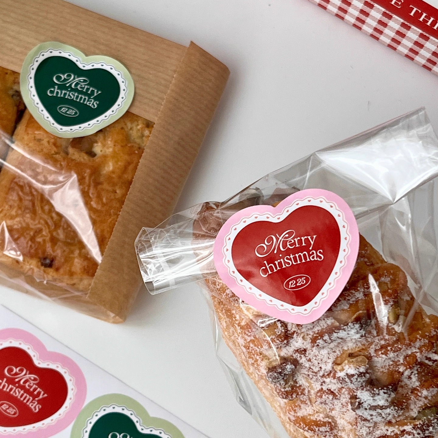 圣诞节日ins风贴纸装饰贴