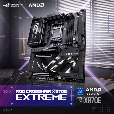 ROGX870E主板支持AMDCPU