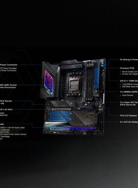 华擎X870E TAICHI 台式机游戏主板 支持AMD9900 9950X 9800X3D