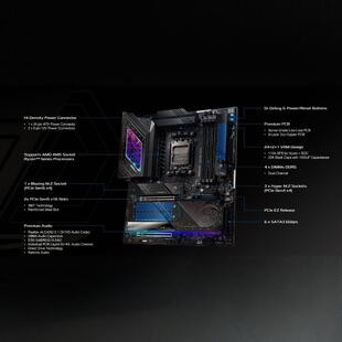 TAICHI 9950X 台式 支持AMD9900 9800X3D 机游戏主板 华擎X870E