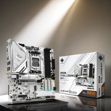 华擎 (ASRock)B850M Steel Legend 钢铁传奇 9800X3D CPU 板U套装