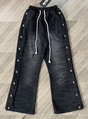 hell 新款Capsule 10 Cotton Pants排扣洗水纽扣男装长裤子