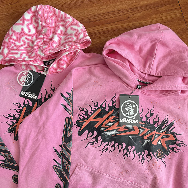 HELL STUDIOS hoodie with brain 洗水连帽卫衣运动裤