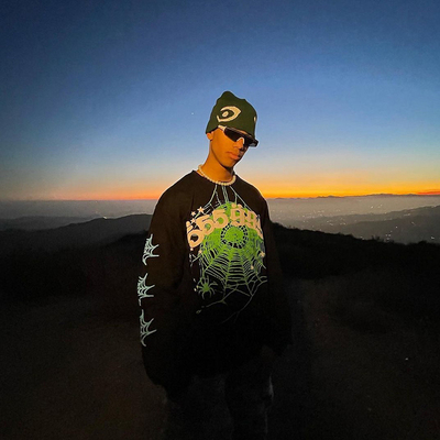 涂鸦街头嘻哈宽松长袖