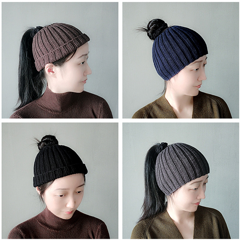 土豆夫人空顶帽男女春秋初冬纯棉