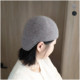 澳羊毛护后脑勺瓜皮帽 保暖手工帽土豆夫人原创 秋冬季 帽子男女款