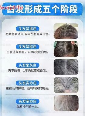 白发形成的阶段美容美发店宣传
