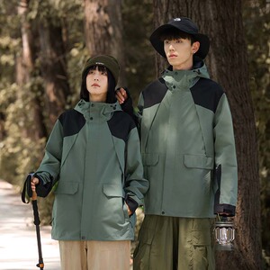 四季通用情侣三合一冲锋衣户外运动夹克羽绒服内胆可拆yr231-P230图片