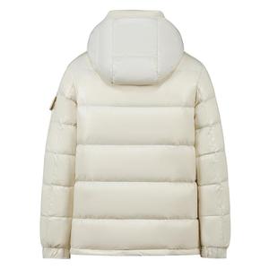 高版本90%鹅绒羽绒服潮牌短款加厚连帽亮面冬季外套男女228-P150图片