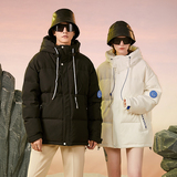 跨境新款加厚羽绒服男学院华夫格学生连帽冬季保暖外套2481-P120，男装羽绒服，星座1210A