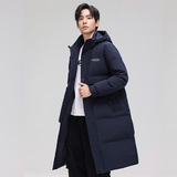 标90%白鸭羽绒服男士2025年冬季新款长款过膝H819-P220328，男装羽绒服，星座1210A