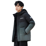 冬装新款90%白鸭绒羽绒服男士渐变零下御寒加厚保暖外套H32-P160，男装羽绒服，星座1210A
