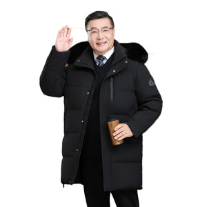 2025年90%鹅绒羽绒服中长款中老年P320无毛领468有毛领538元图片
