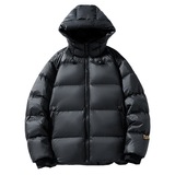 2025新款黑金羽绒服男连帽短款保暖情侣90白鸭绒外套潮yr301-P110，男装羽绒服，星座1210A