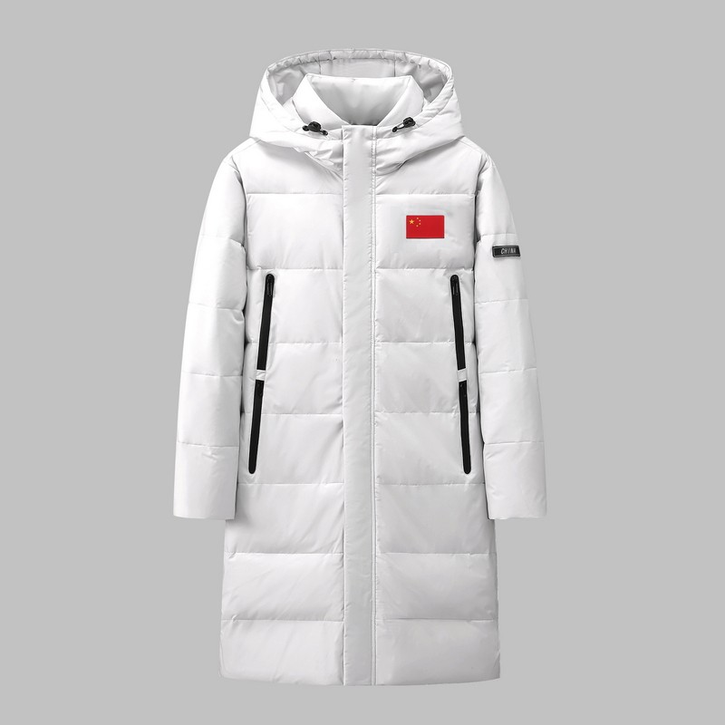 可二开定制校服长款冬季羽绒服加厚男女羽绒服家队YR2509-P110,男装羽绒服,星座1210A