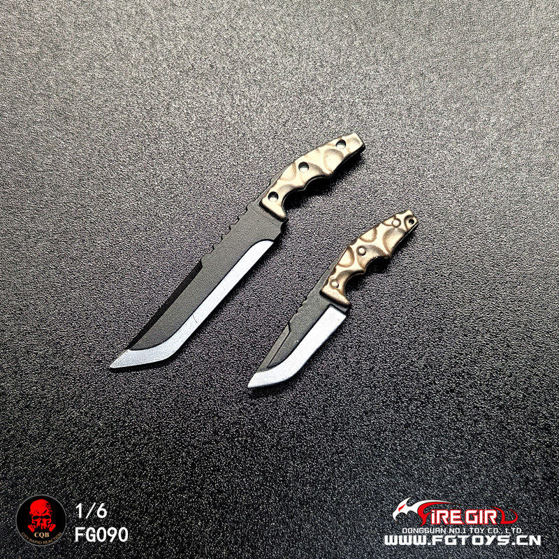 Fire Girl Toys 1/6 FG090A 全境特工 战术小队 合金匕首模型