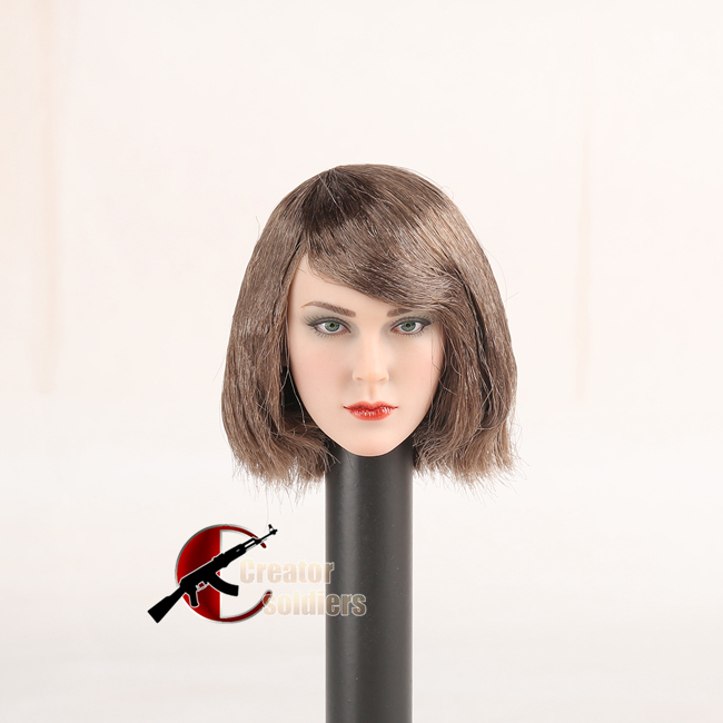 tbleague烈焰头雕女兵人