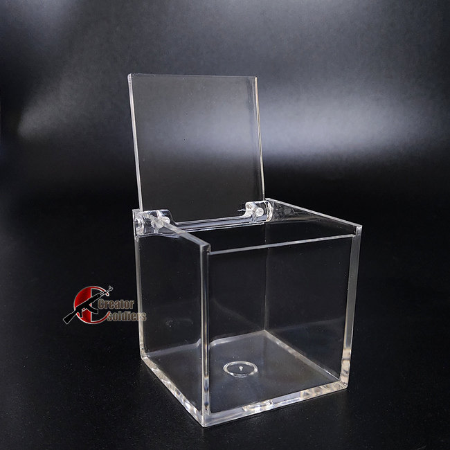 兵人1/6比例收纳盒亚克力防尘盒