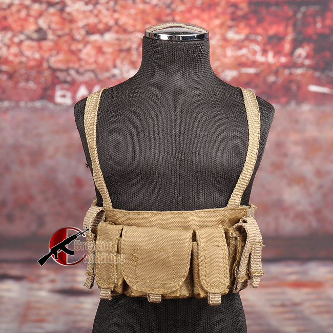 森哥 1/6 兵人 TC 龙之城 PMC 肚兜式 胸挂背心 模型 现货