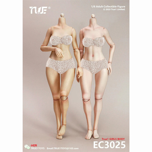 现货  True1Toys EC3025/26 1/6比例 女兵人 关节 可动女素体