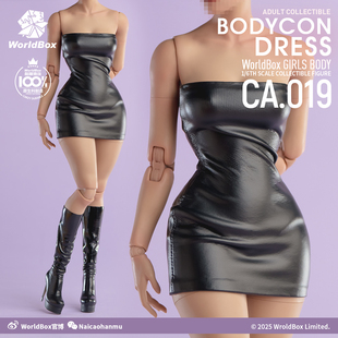 森哥  Worldbox 1/6比例 抹胸包臀裙套装 CA019 现货
