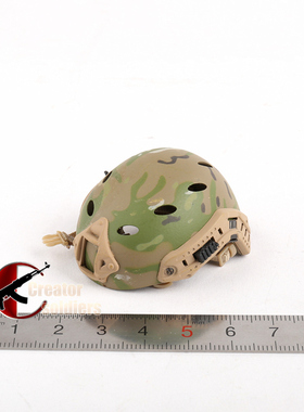 森哥 1/6 兵人 TC龙之城 FAST 防撞MC色有孔头盔 模型 现货