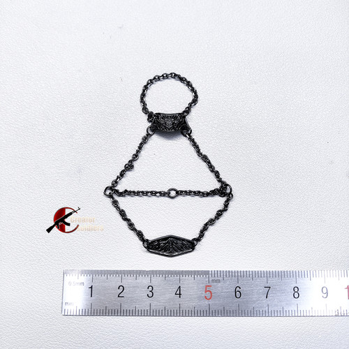 龙山重工1/6贞德合金项链胸牌